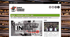 Desktop Screenshot of cardenista.org